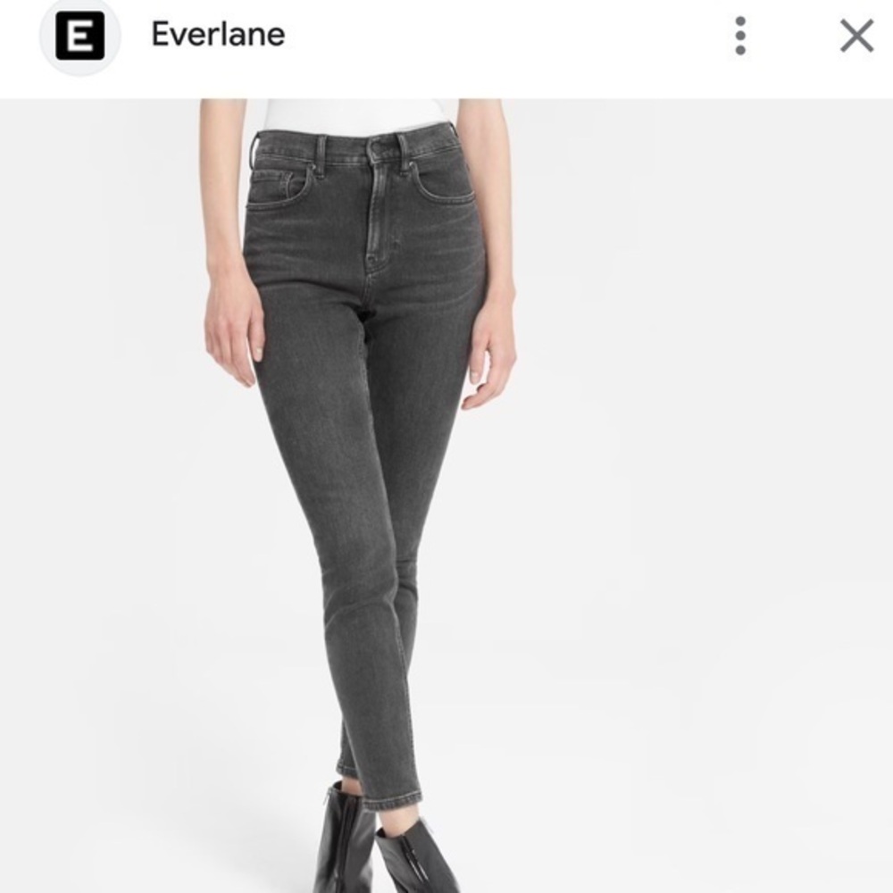 Like New Everlane Stretch High rise Skinny Jean
